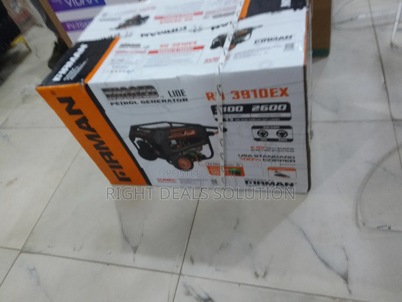 Firman Rd3910ex 3.1kva Portable Generat
