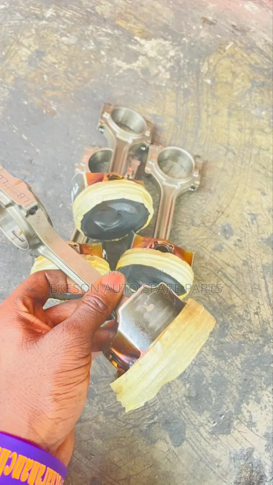 Piston and Connecting Rod for Chevrolet Malibu Cruze GMC Terrain
