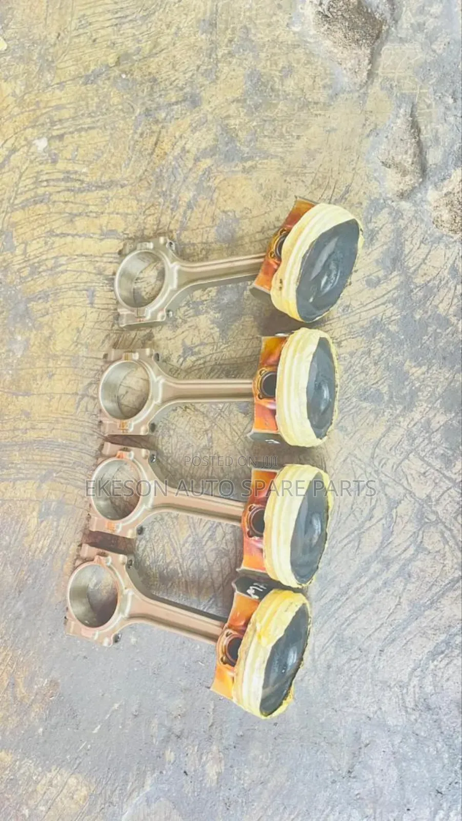 Piston and Connecting Rod for Chevrolet Malibu Cruze GMC Terrain