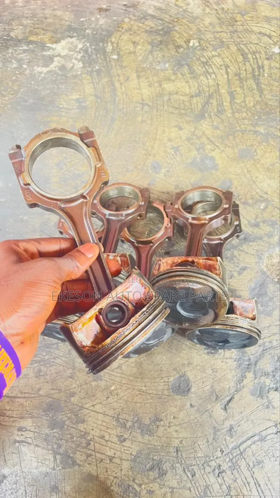 Piston and Connecting Rod for Chevrolet Camaro 3.6,Gmc Terrain,Acadia