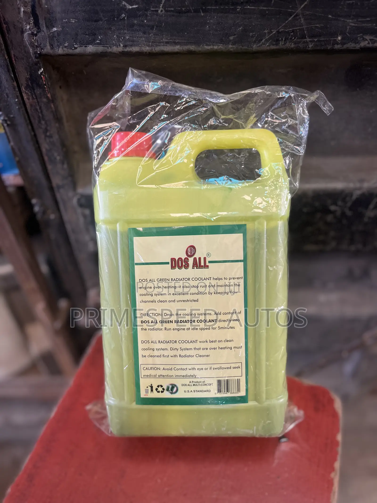 Radiator Coolant Green 4 Liters
