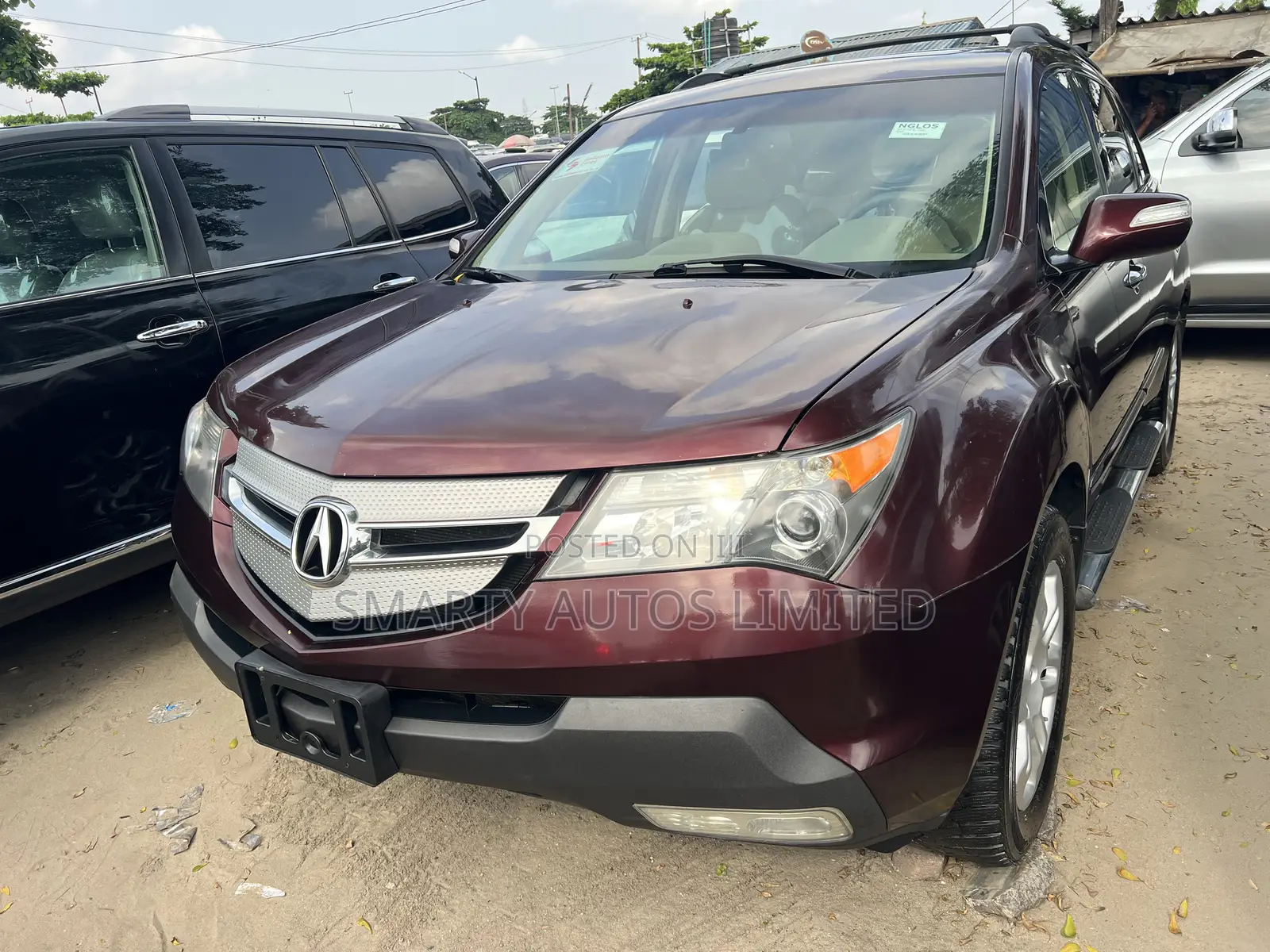 Acura MDX 2008 Burgundy