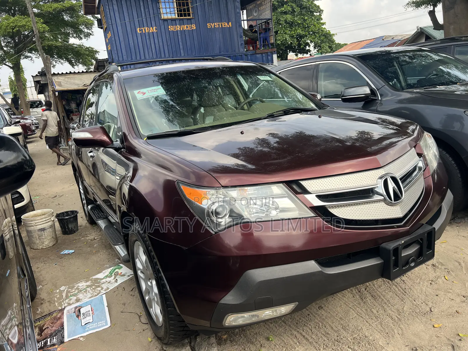 Acura MDX 2008 Burgundy
