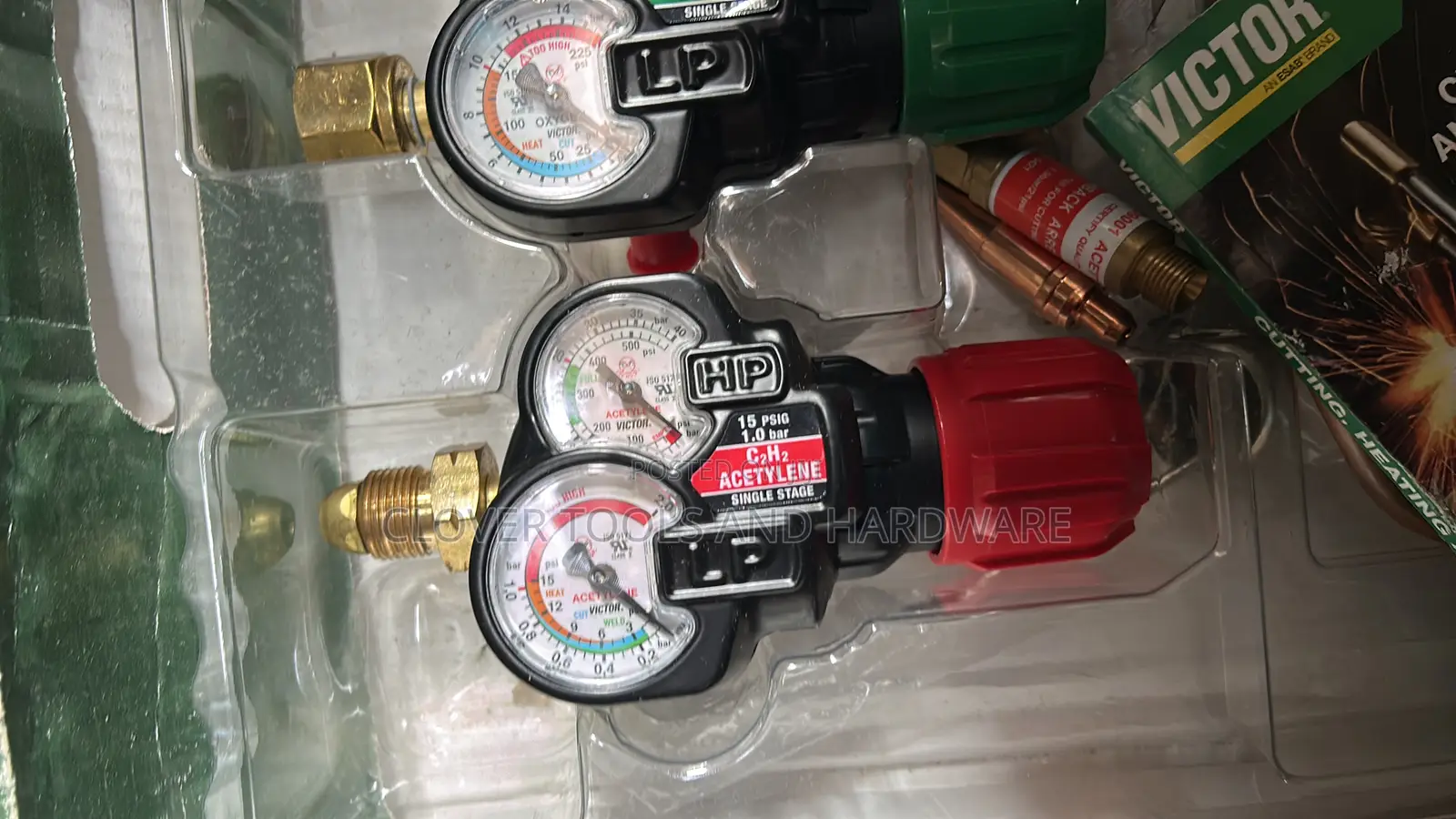 Victor Edge 2.0 Series Oxygen and Acetylene Regulator Single Stage