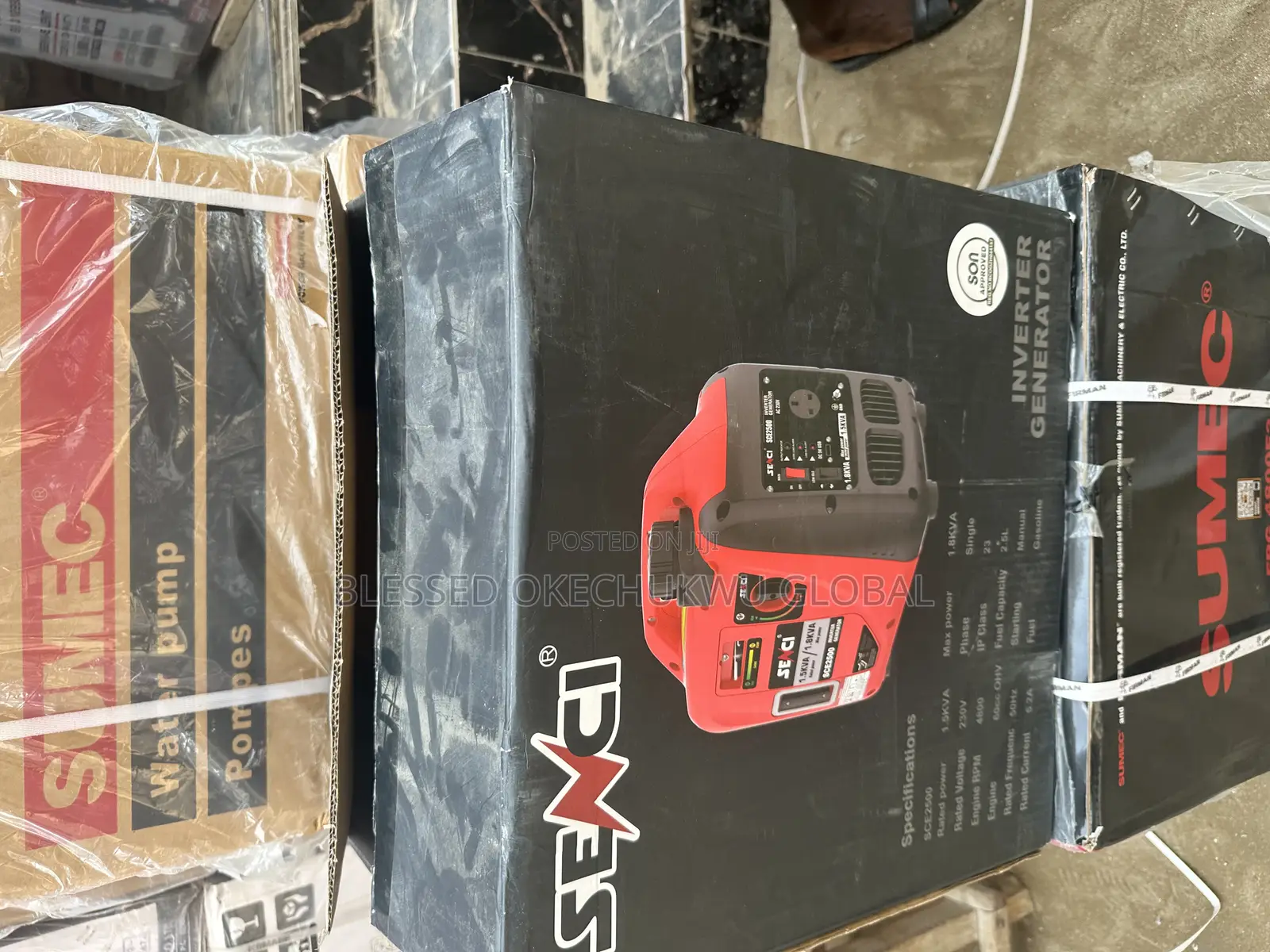 1.8kva Senci Inverter Soundproof Generator Pure Silent