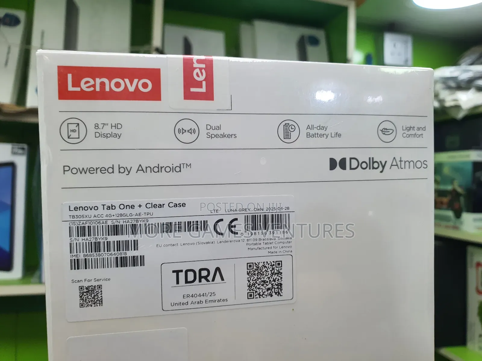 New Lenovo Pad 128 GB Gray