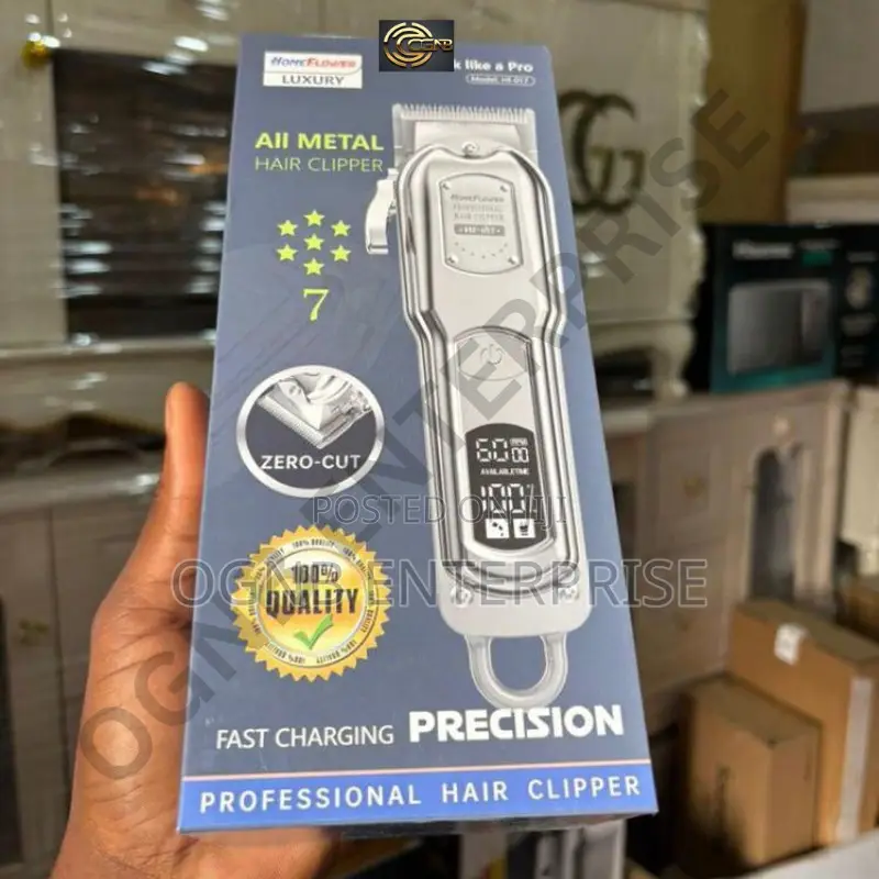 Homeflower Luxury Wireless Metal Clipper Zero Cut