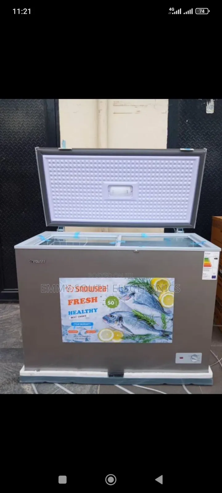 Snowsea Low Energy Saver Chest Deep Freezer 300 Liters