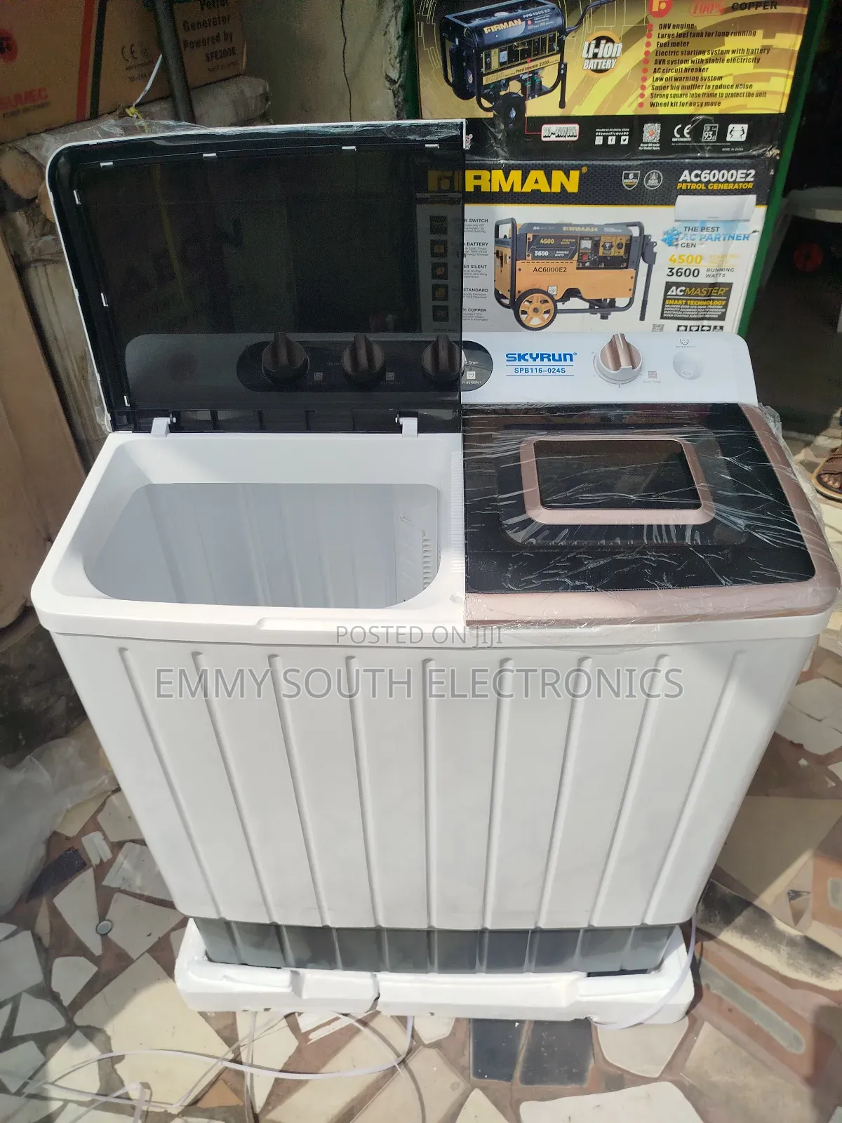 Sky Run 11 Kg Top Load Auto Washing / Spin  Machine
