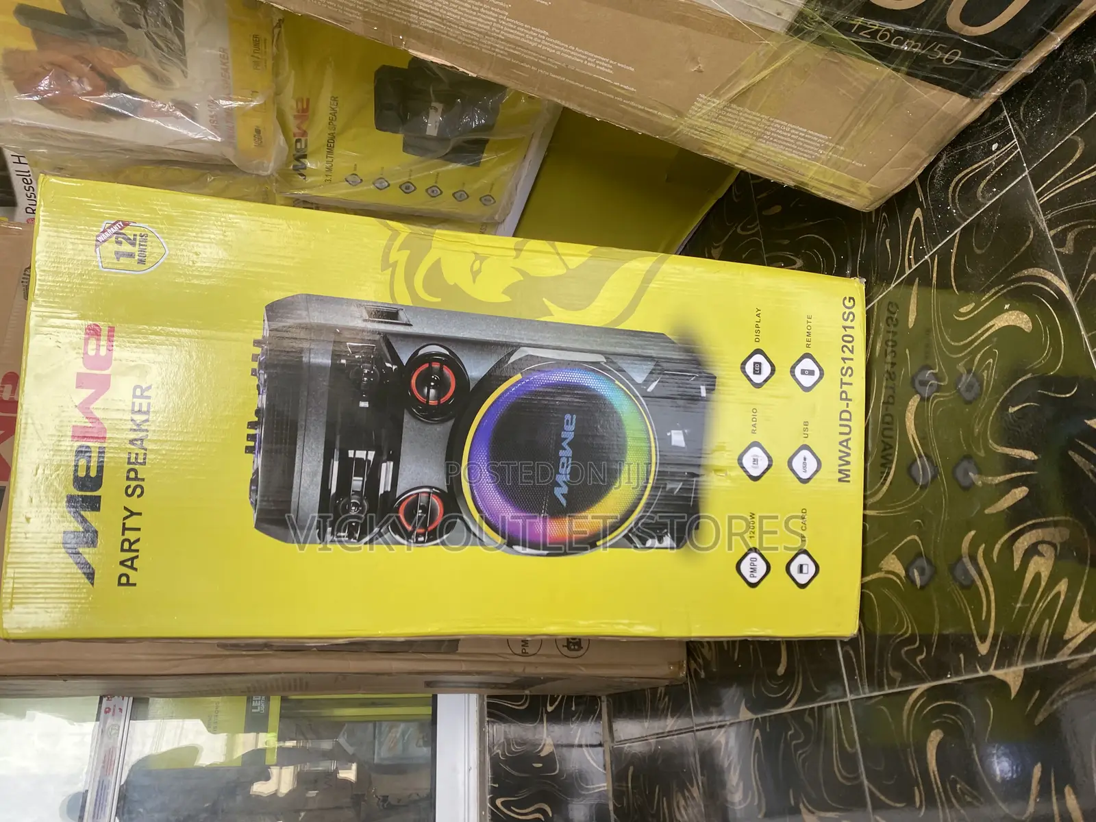 Mewe Party Speaker 1200w