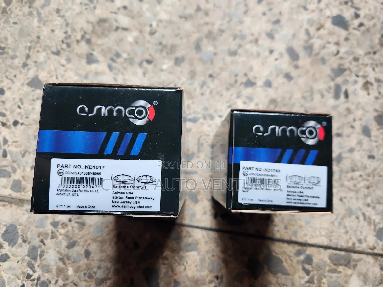 Front Brake Pads Honda Accord 2018 - 2021
