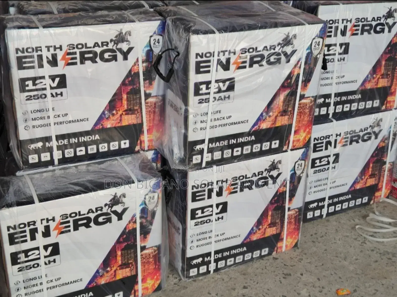 North Solar Ernegy Tubular Battery