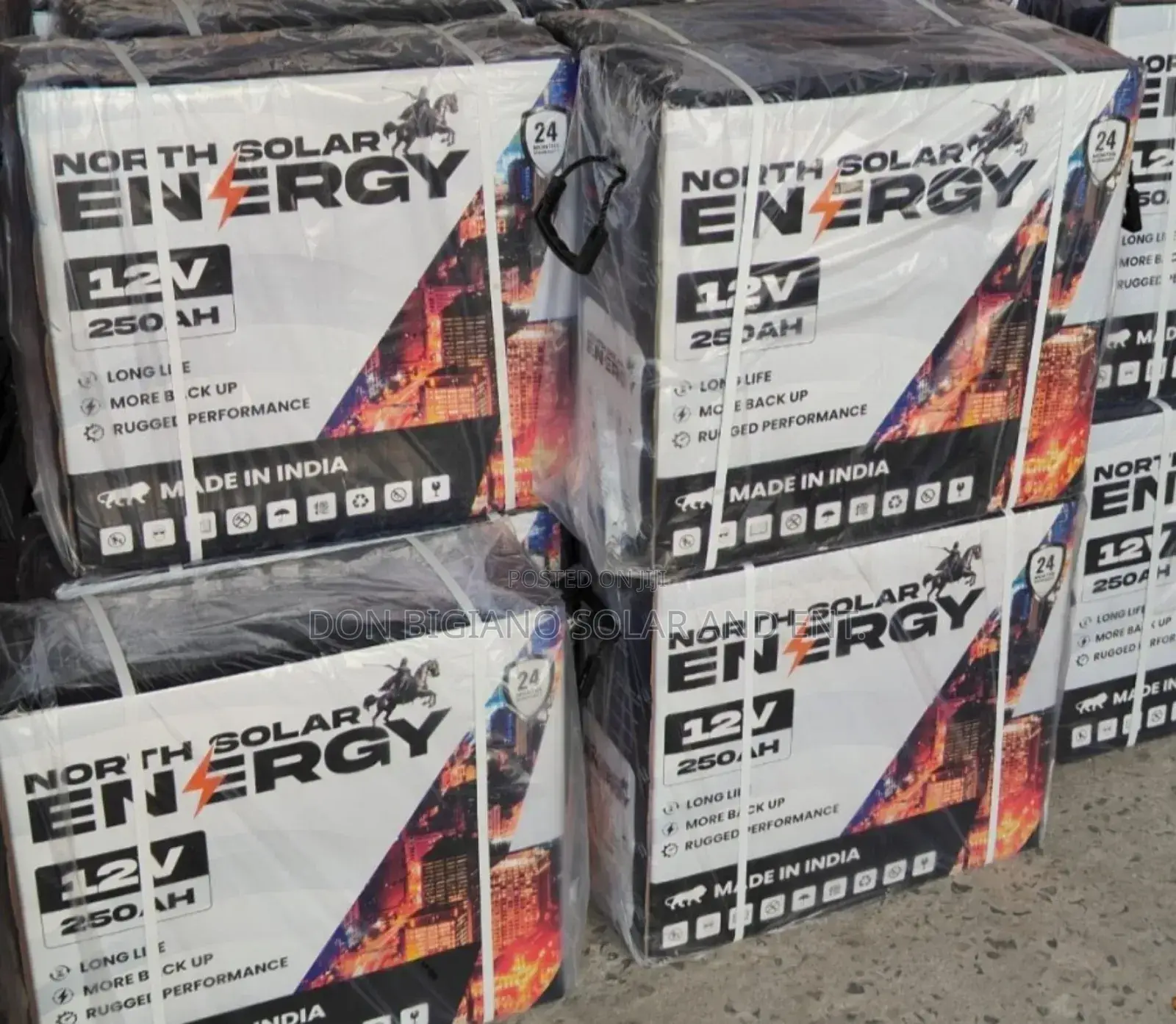 North Solar Ernegy Tubular Battery