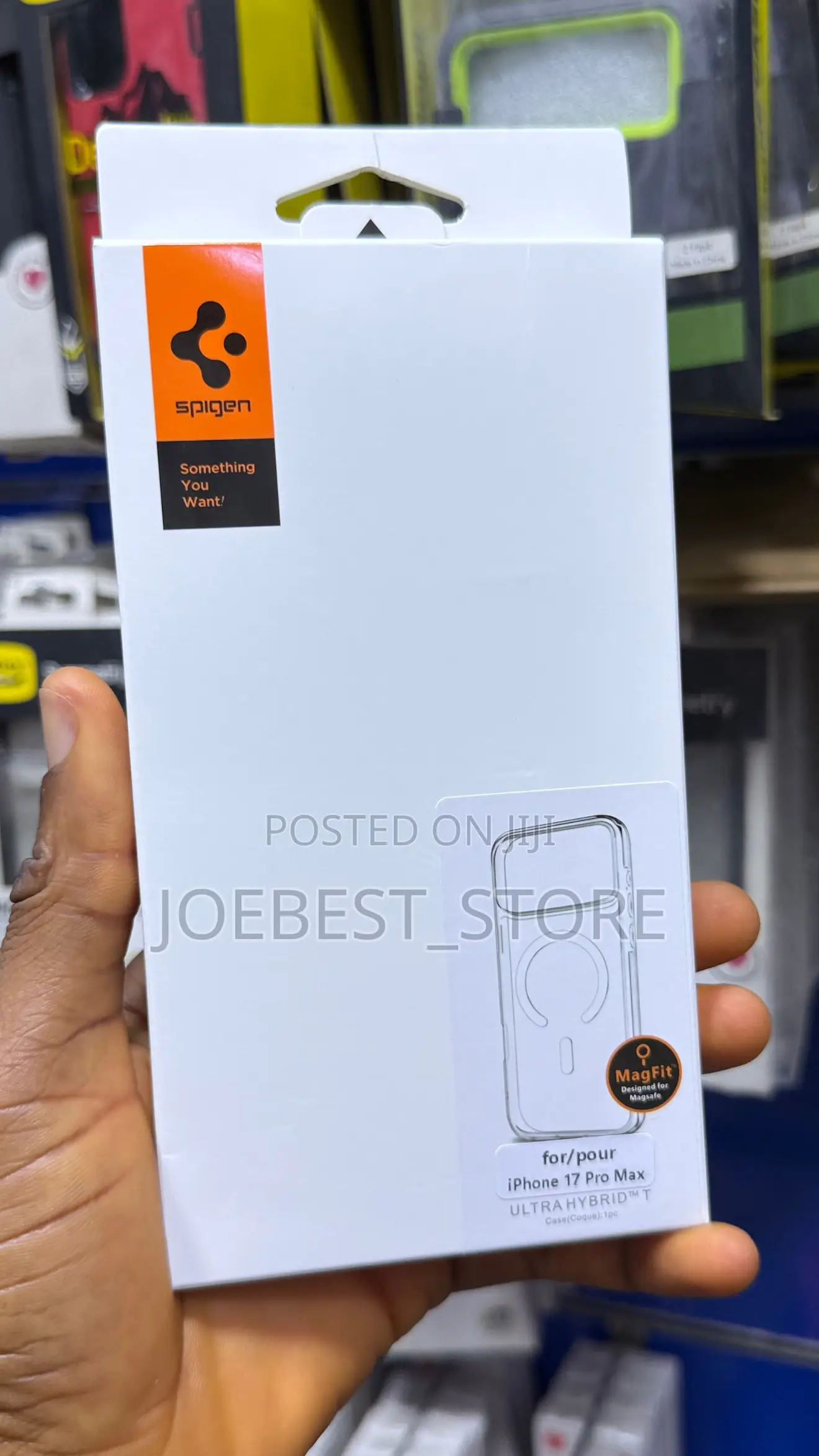 iPhone 17 Pro Max ,17 Pro ,17 Air Transparent Spigen Case