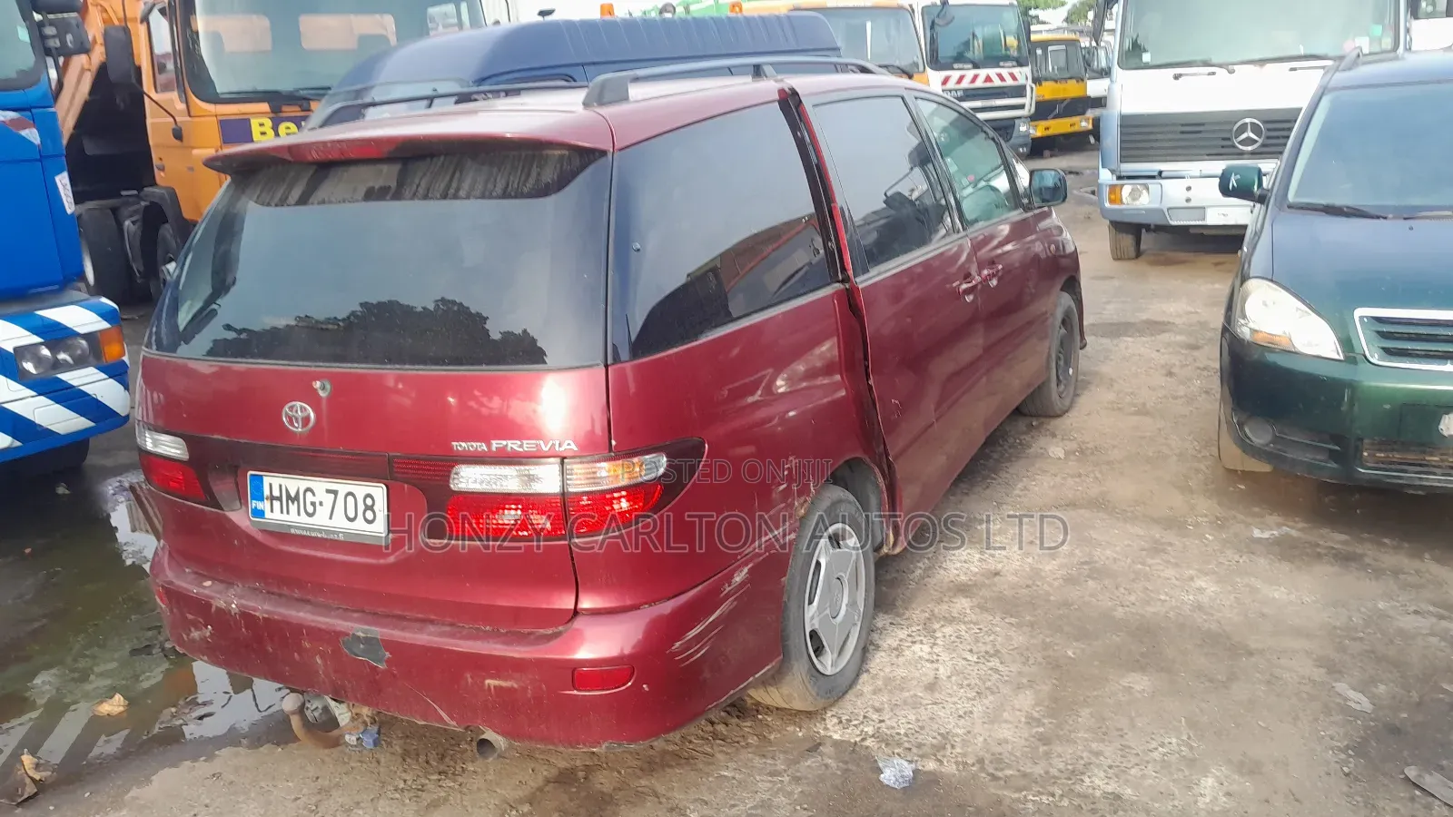 Toyota Previa 2.4 SE 2010 Red