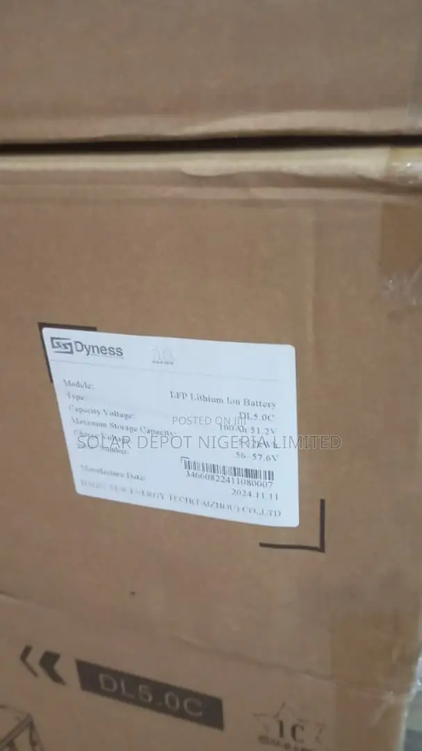 5kwh Dyness Dlc5.0c Lithium Battery