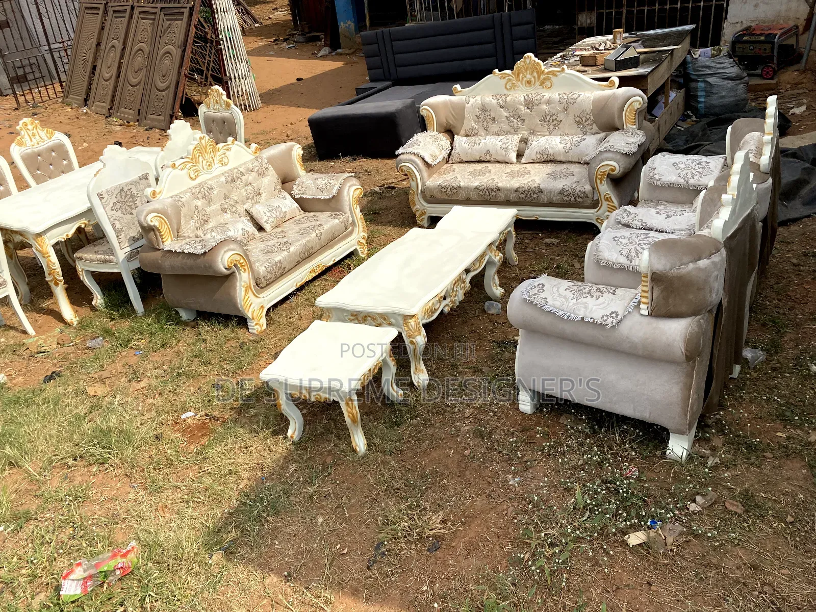 Set of Semi Antic Chair