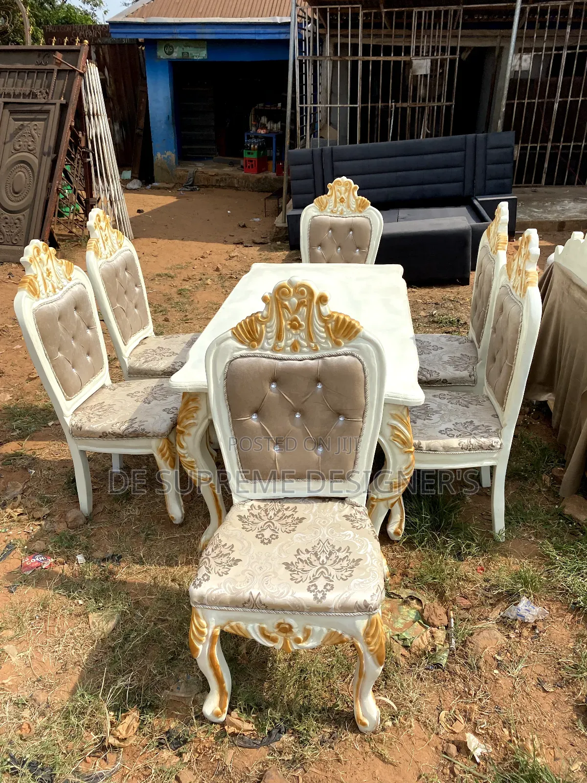 Set of Antique Dining Table