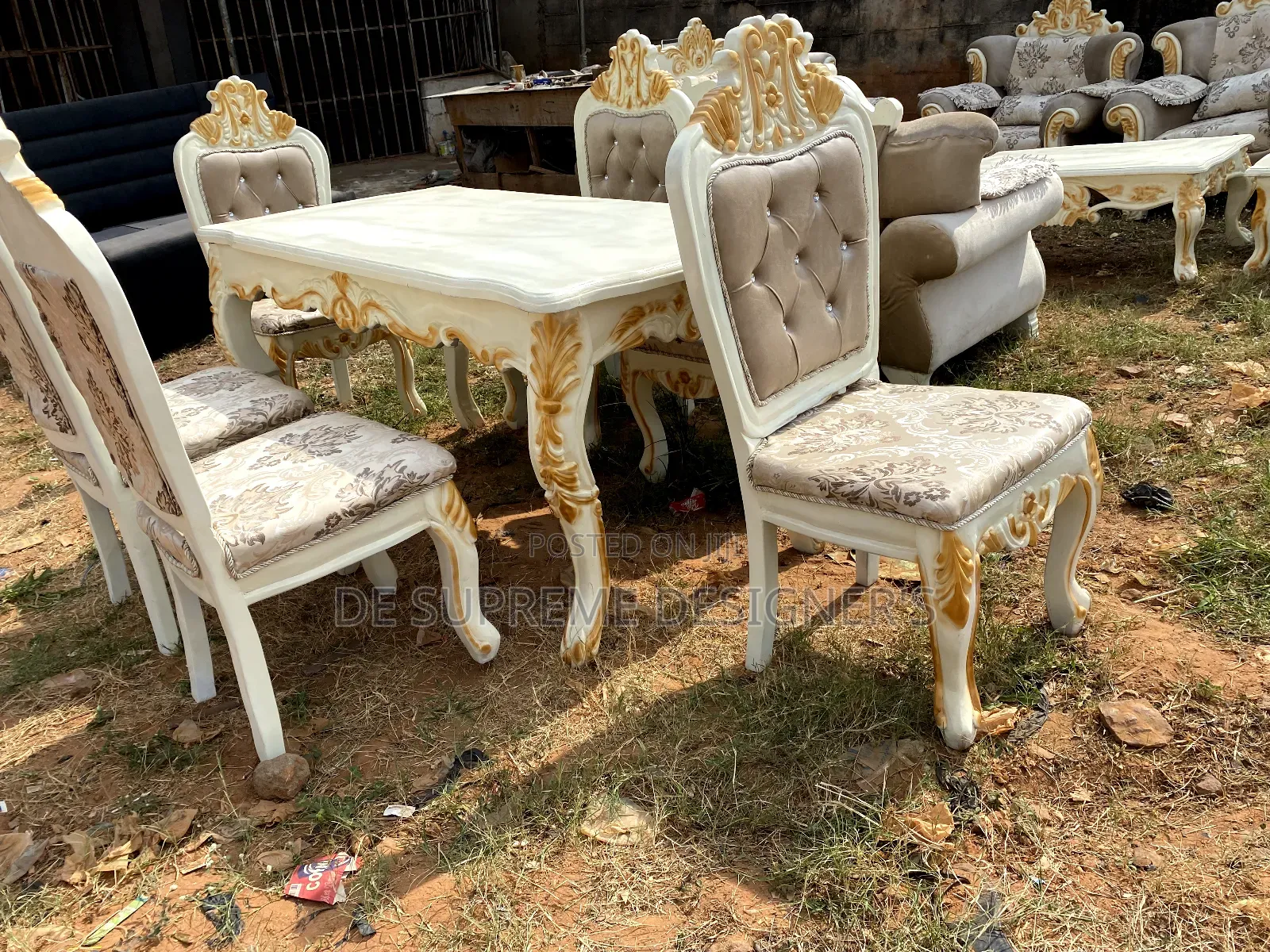 Set of Antique Dining Table