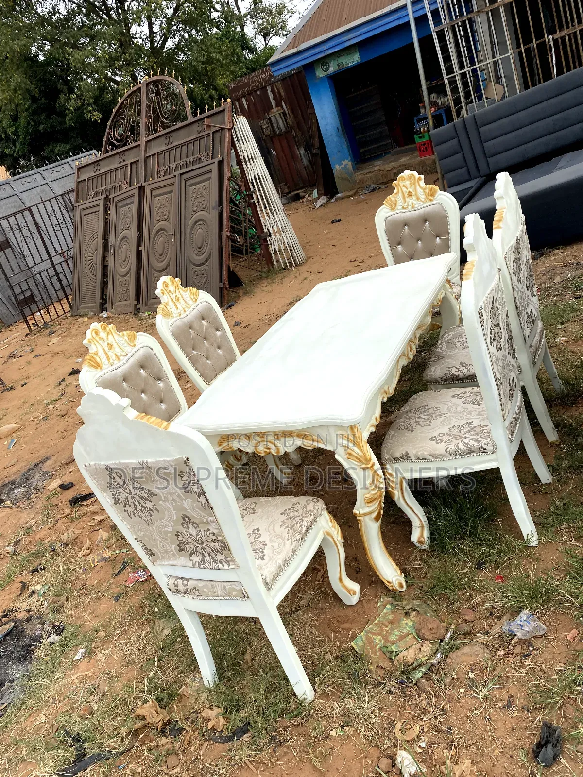 Set of Antique Dining Table