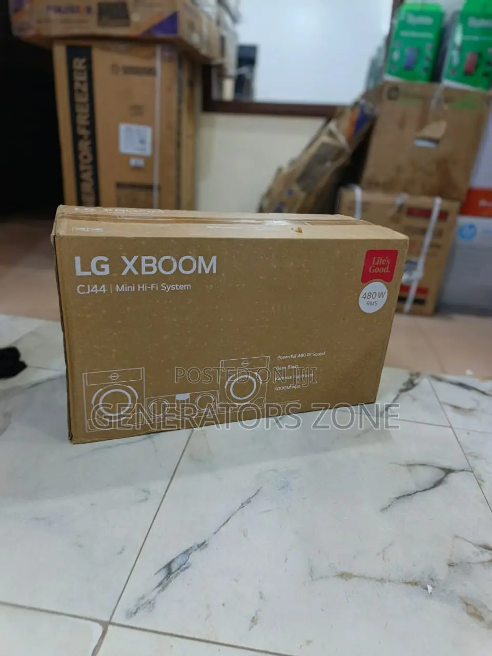 Cj44 Mini Hi-Fi System Lg Xboom Remote Control Feature