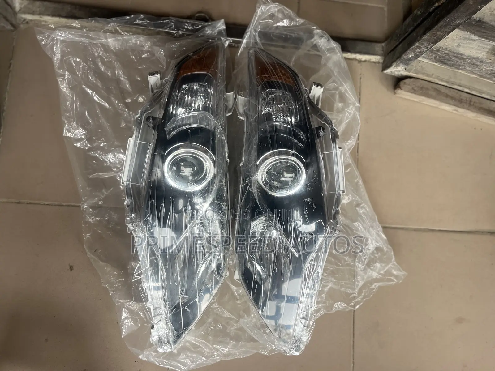Set Headlamp Camry 2012 Dark Face Model
