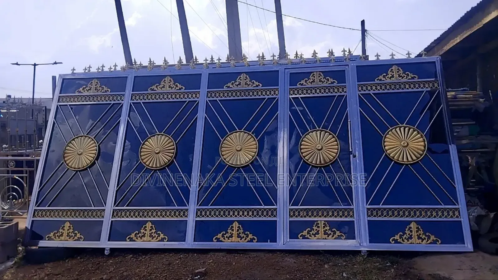 Stainless Black Gate