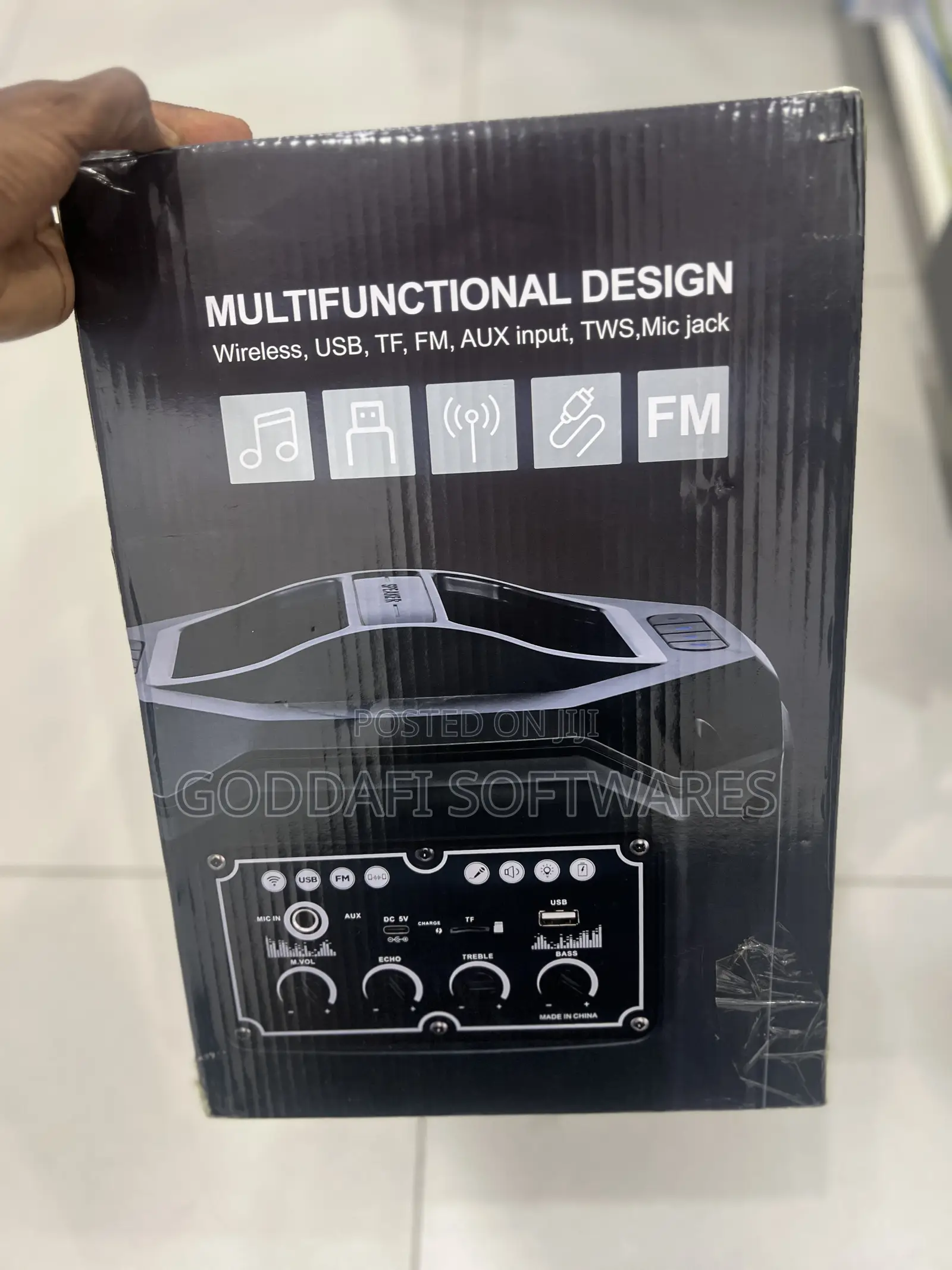 Havit Sq143bt Outdoor Speaker With Dual Microphones | Goddafi Stores