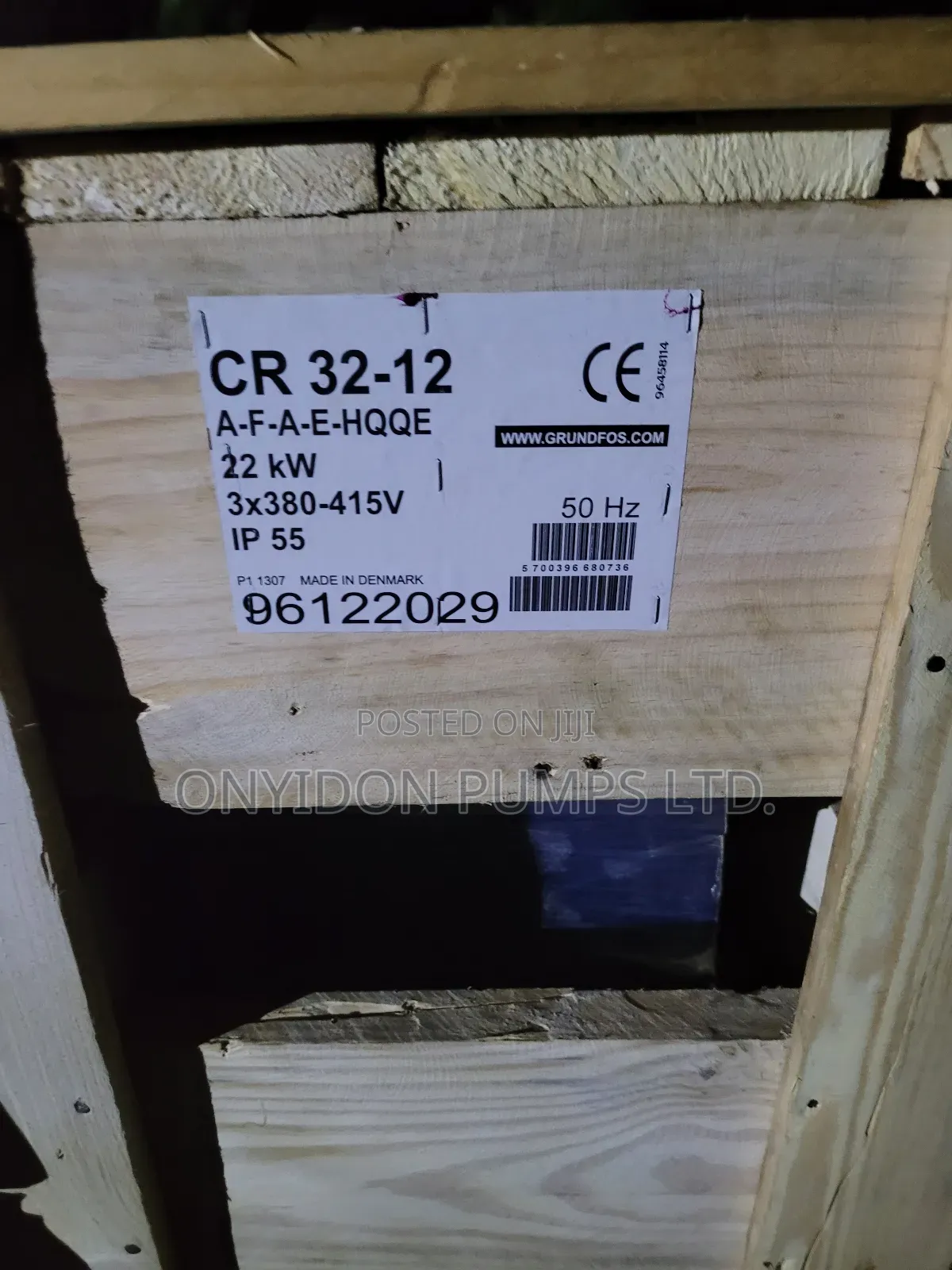 Vertical Pump Cr 32-12 Hp30