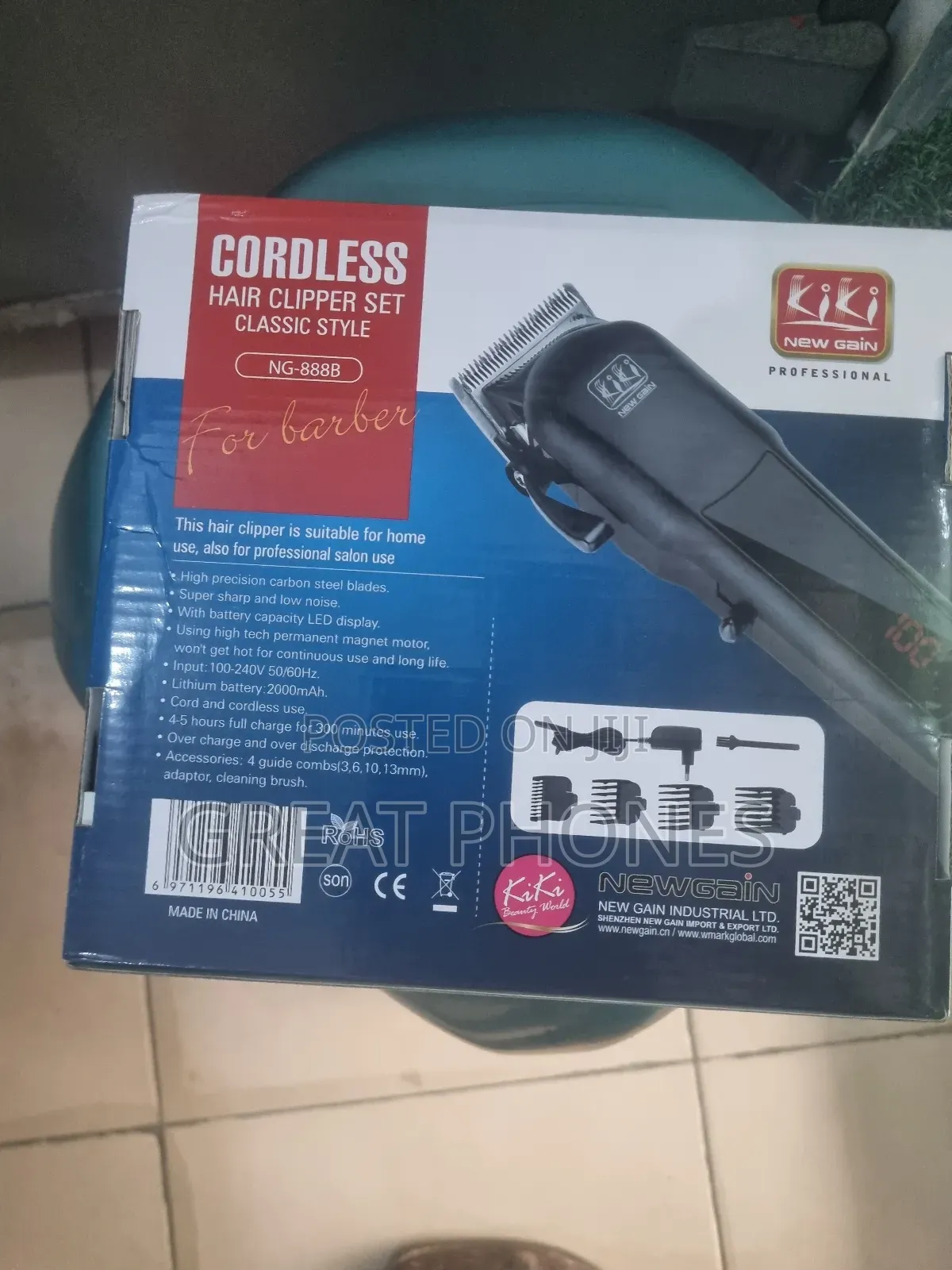Rechargeable Hair Clipper