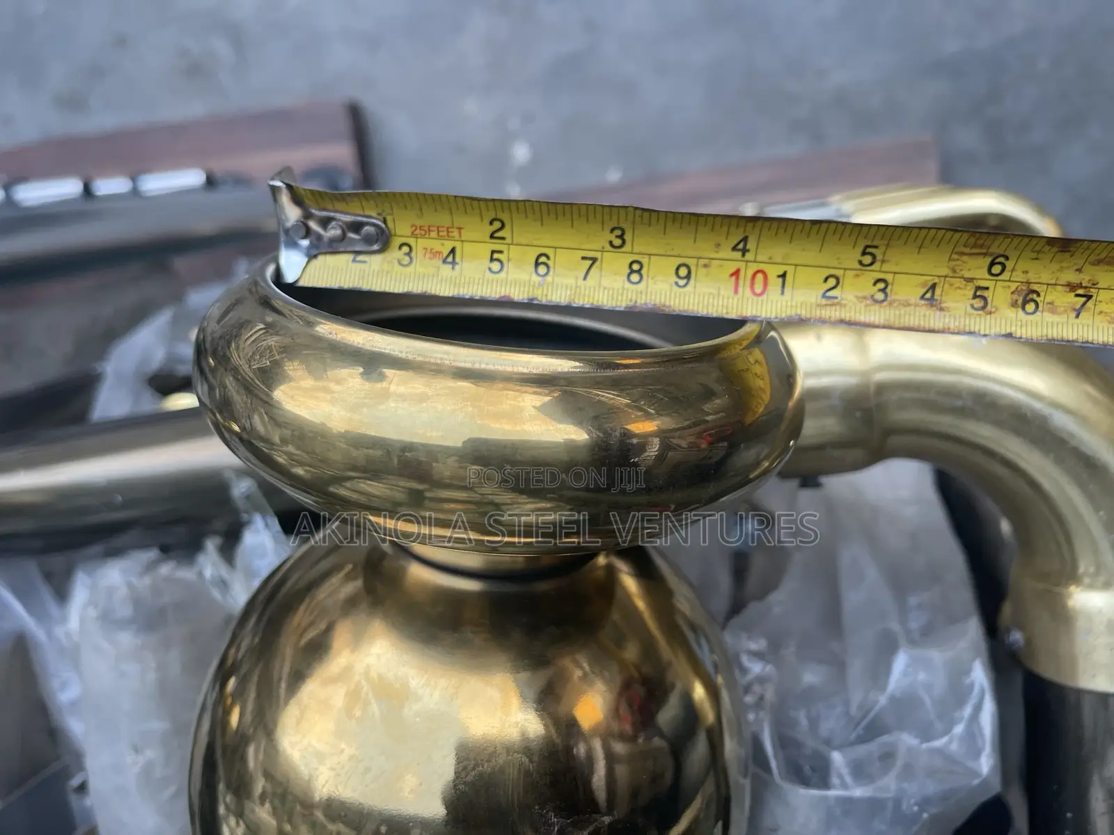 Big Top Ball 100mm Gold