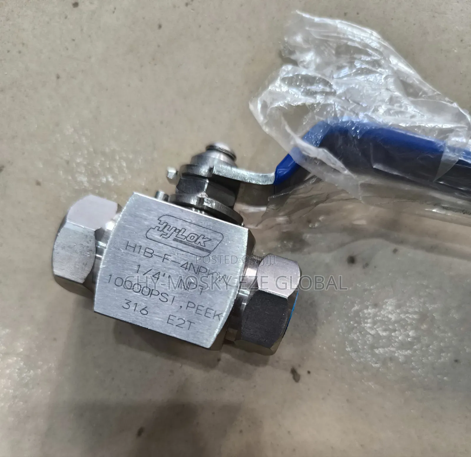 1/4" NPT Lok Ball Valve (10,000psi)