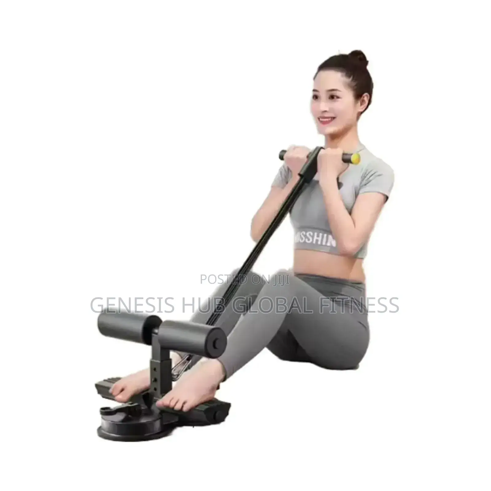 Suction Sit Up Machine With Pulley Rope