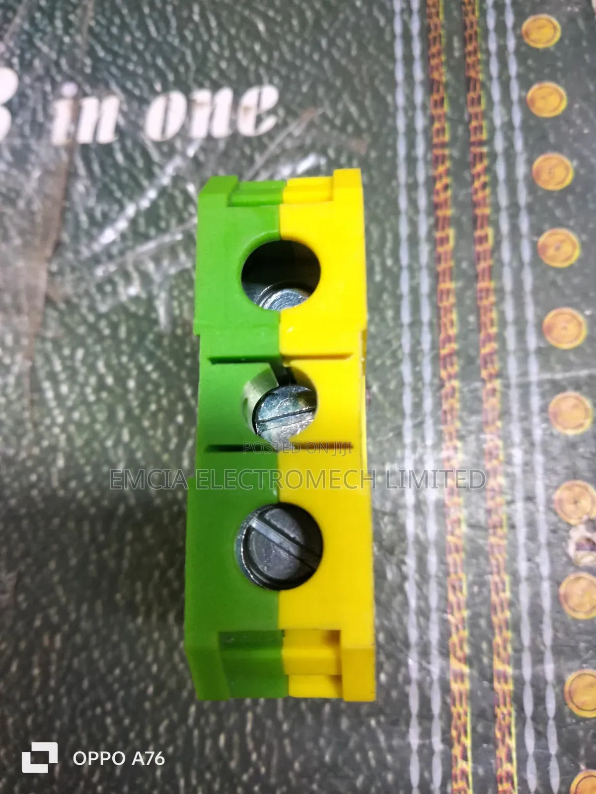 Siemens 3mm2 Earth Terminal Block