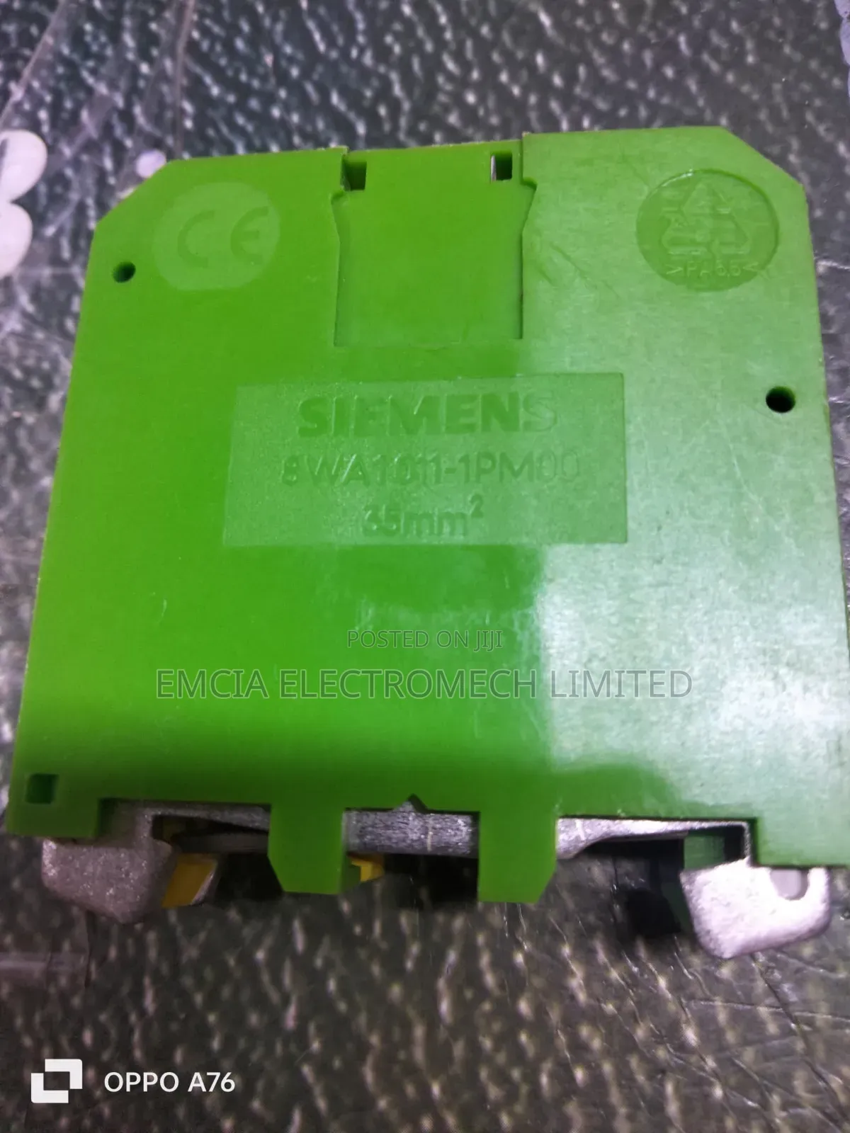 Siemens 3mm2 Earth Terminal Block