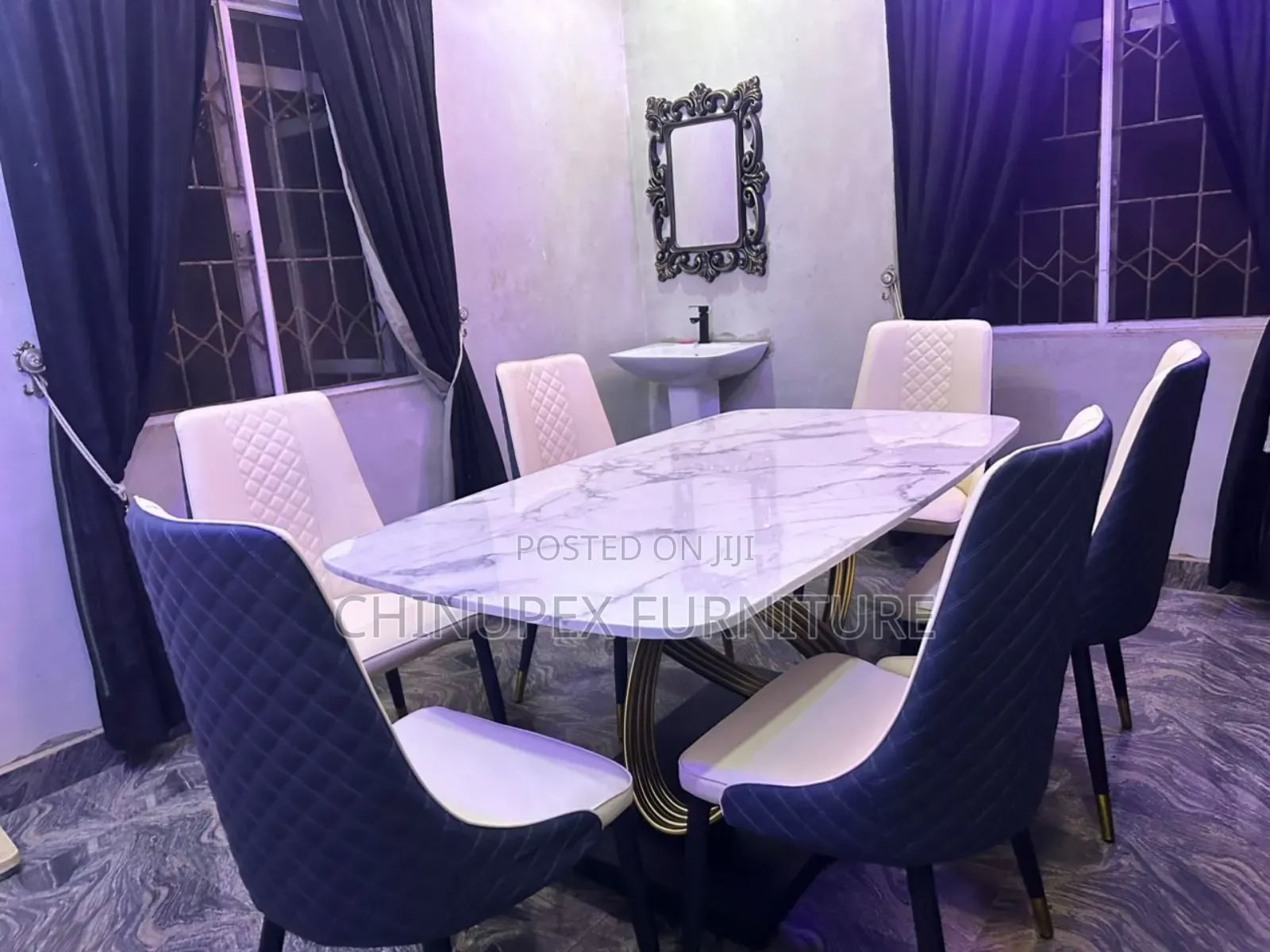 Sweet Home 6 Seaters Dining Set