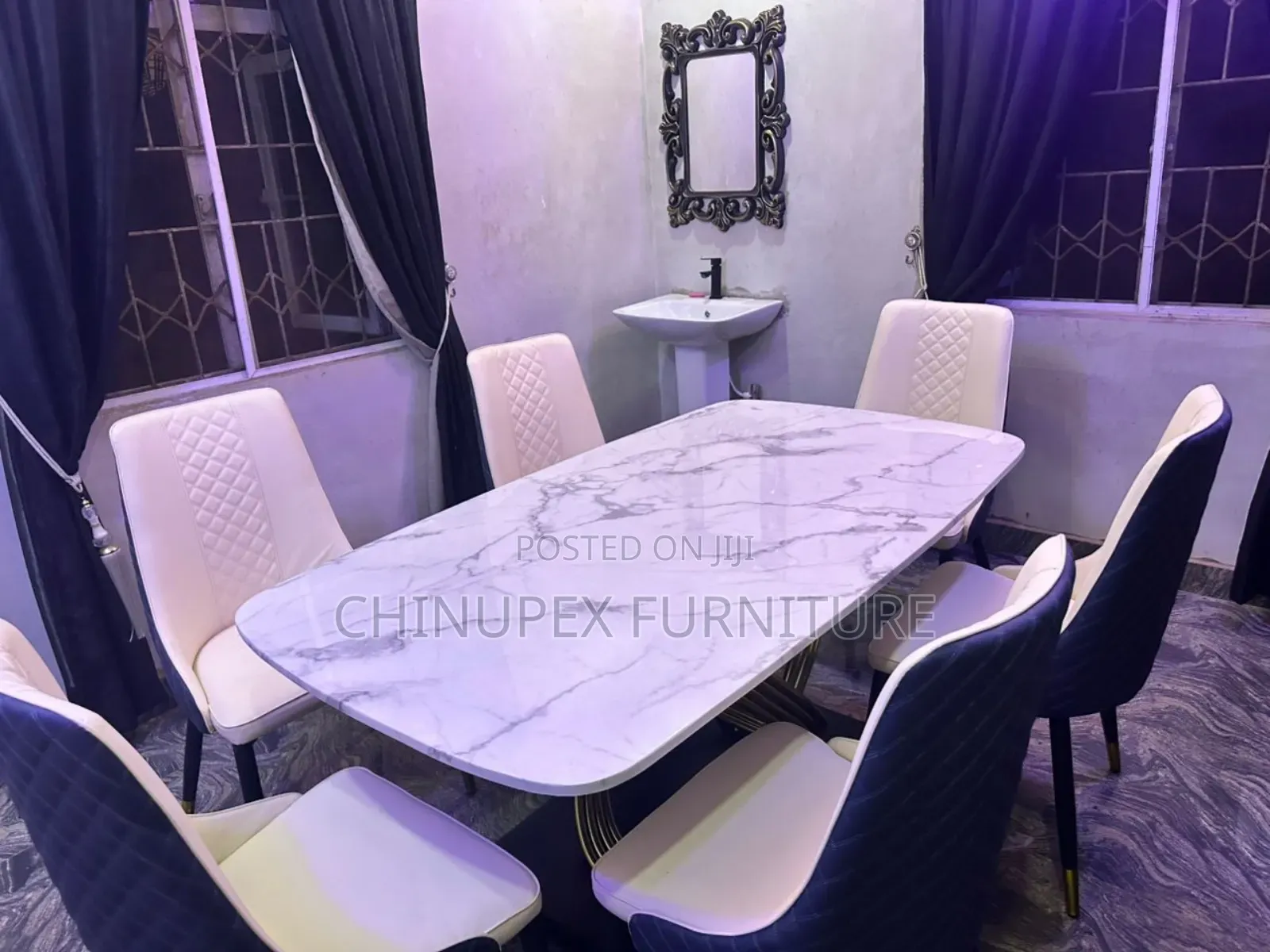Sweet Home 6 Seaters Dining Set