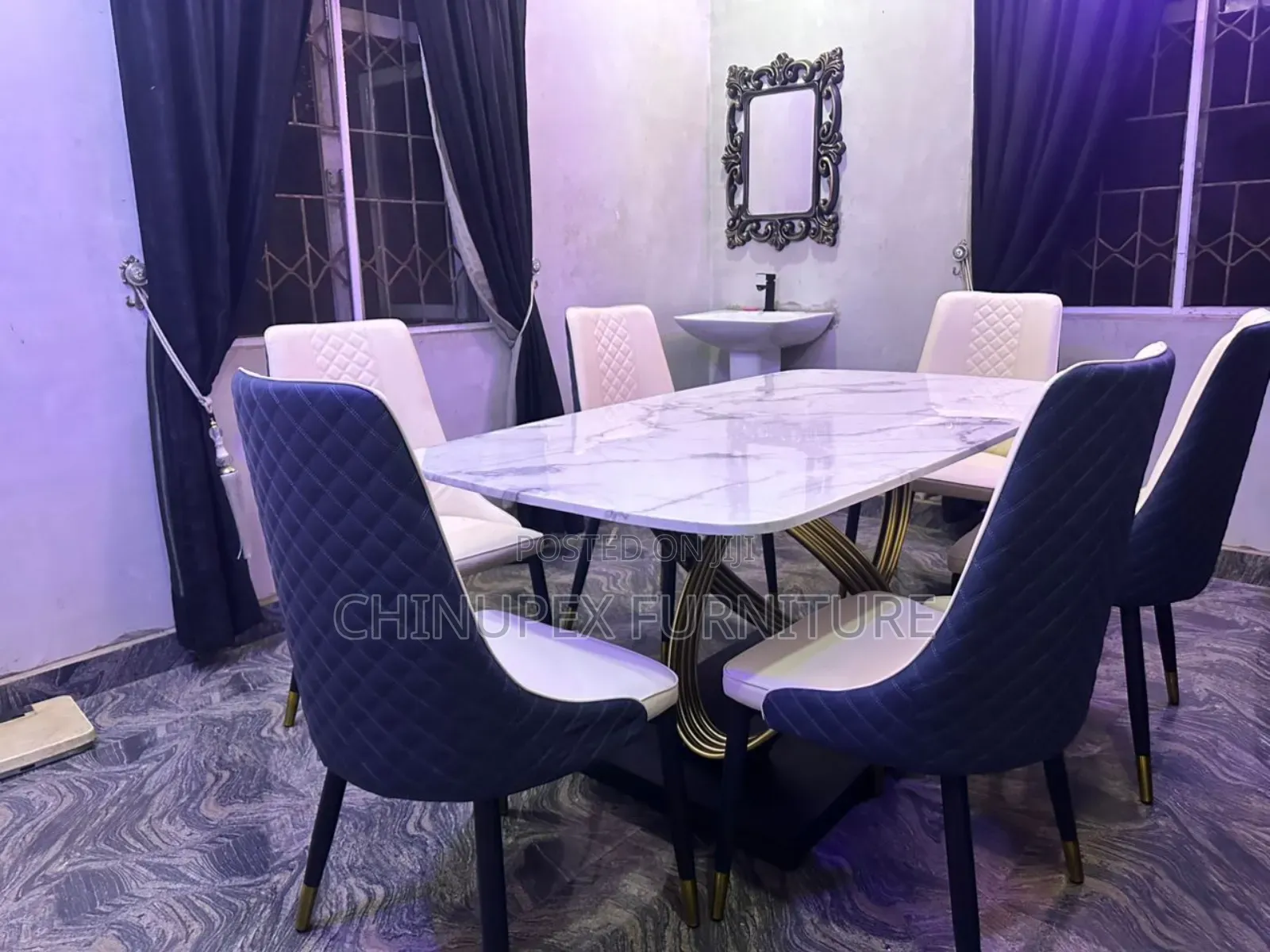 Sweet Home 6 Seaters Dining Set