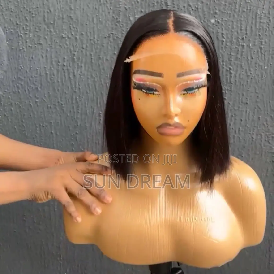 SDD Bone Straight 4*4 Bob 150% 10inch Human Hair Straight Wig