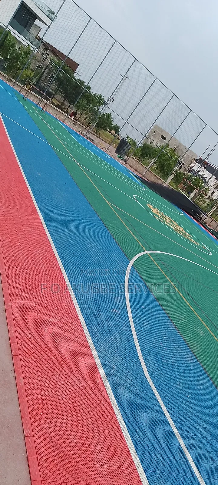 Basketball Court Construction and Mentainace
