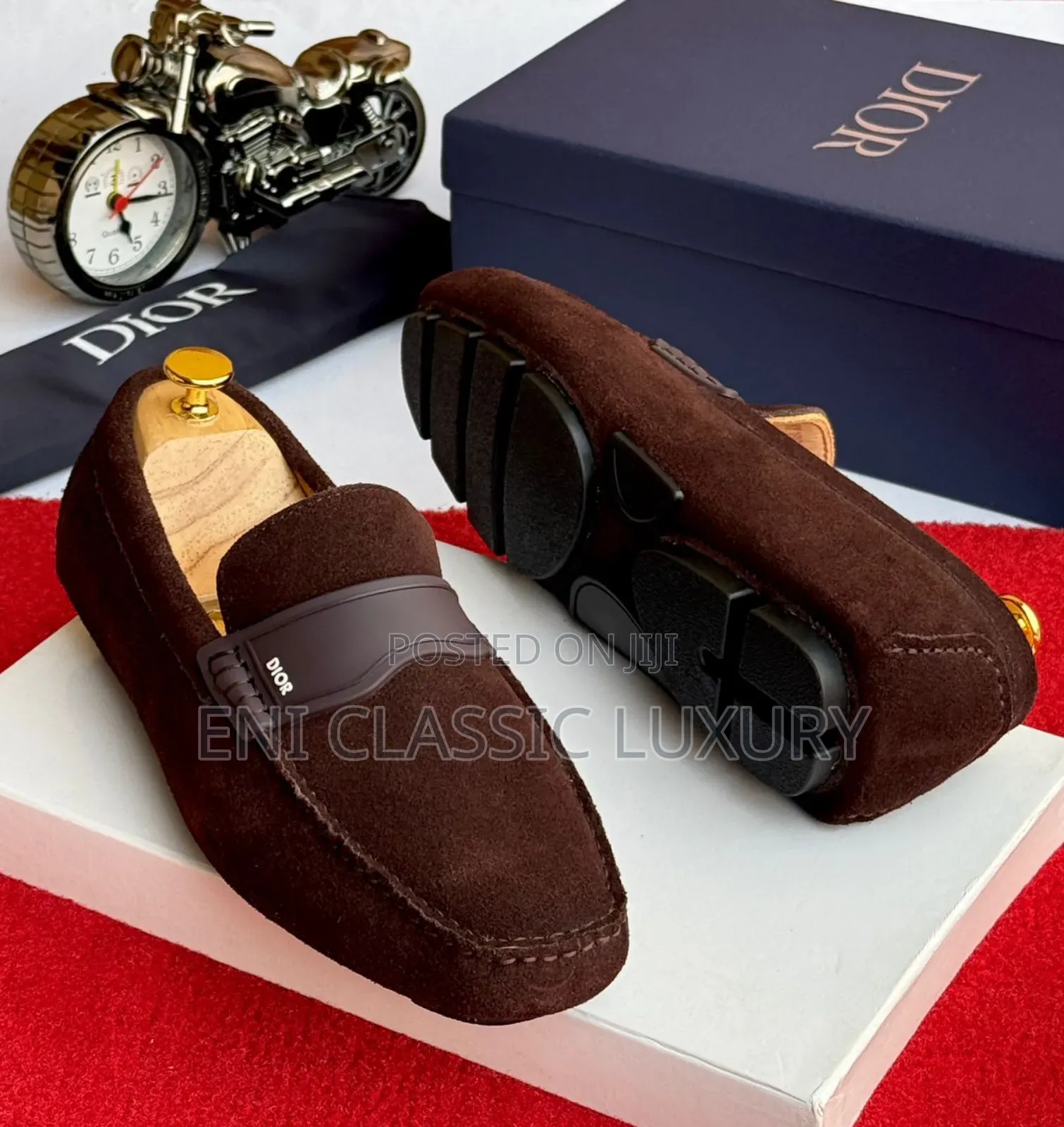 Best Quality Luxury Men's Loafers Shoes Collection Dior Well Banded