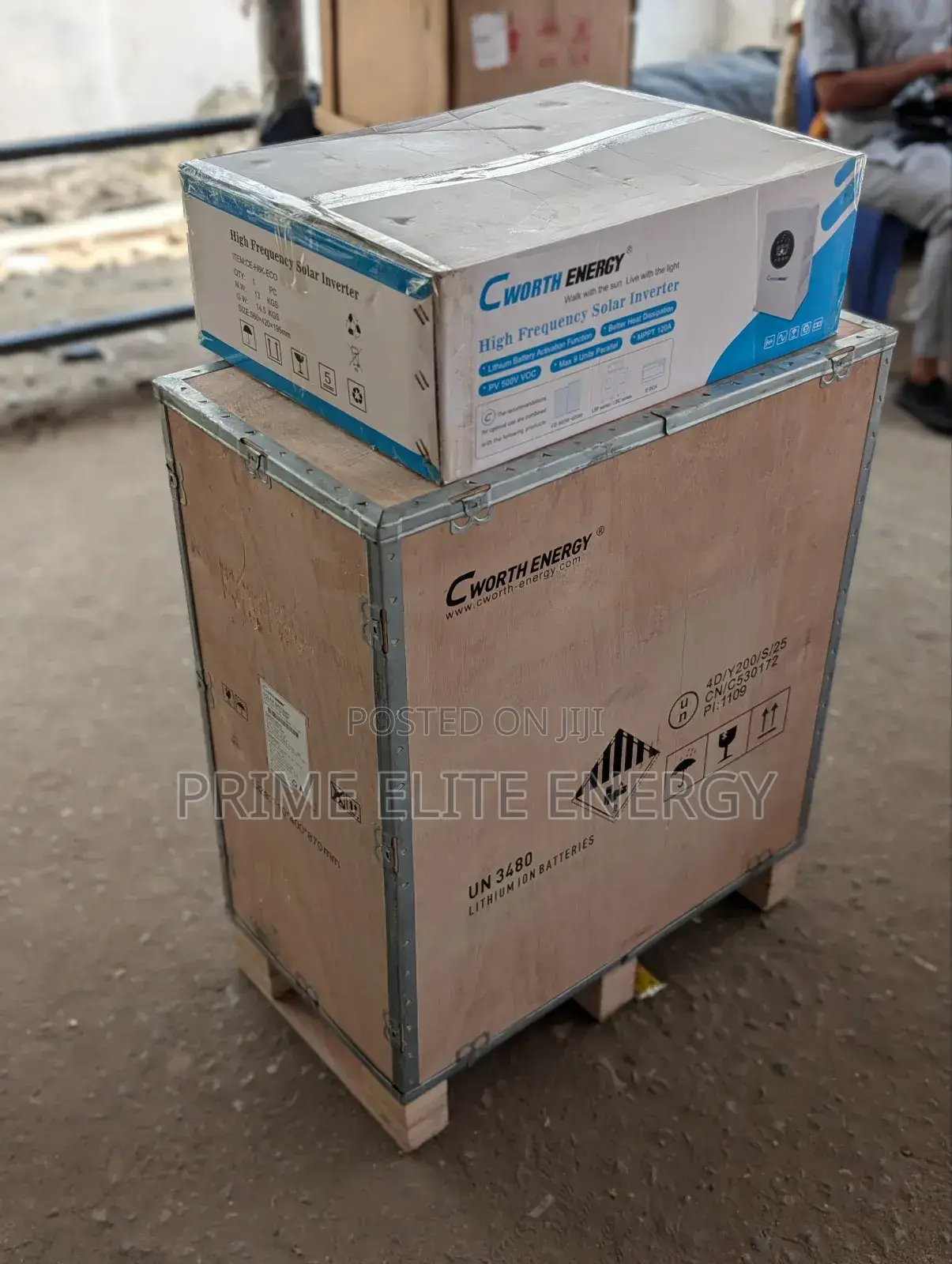Cworth Energy 15kwh Battery + 6kva Hybrid Inverter