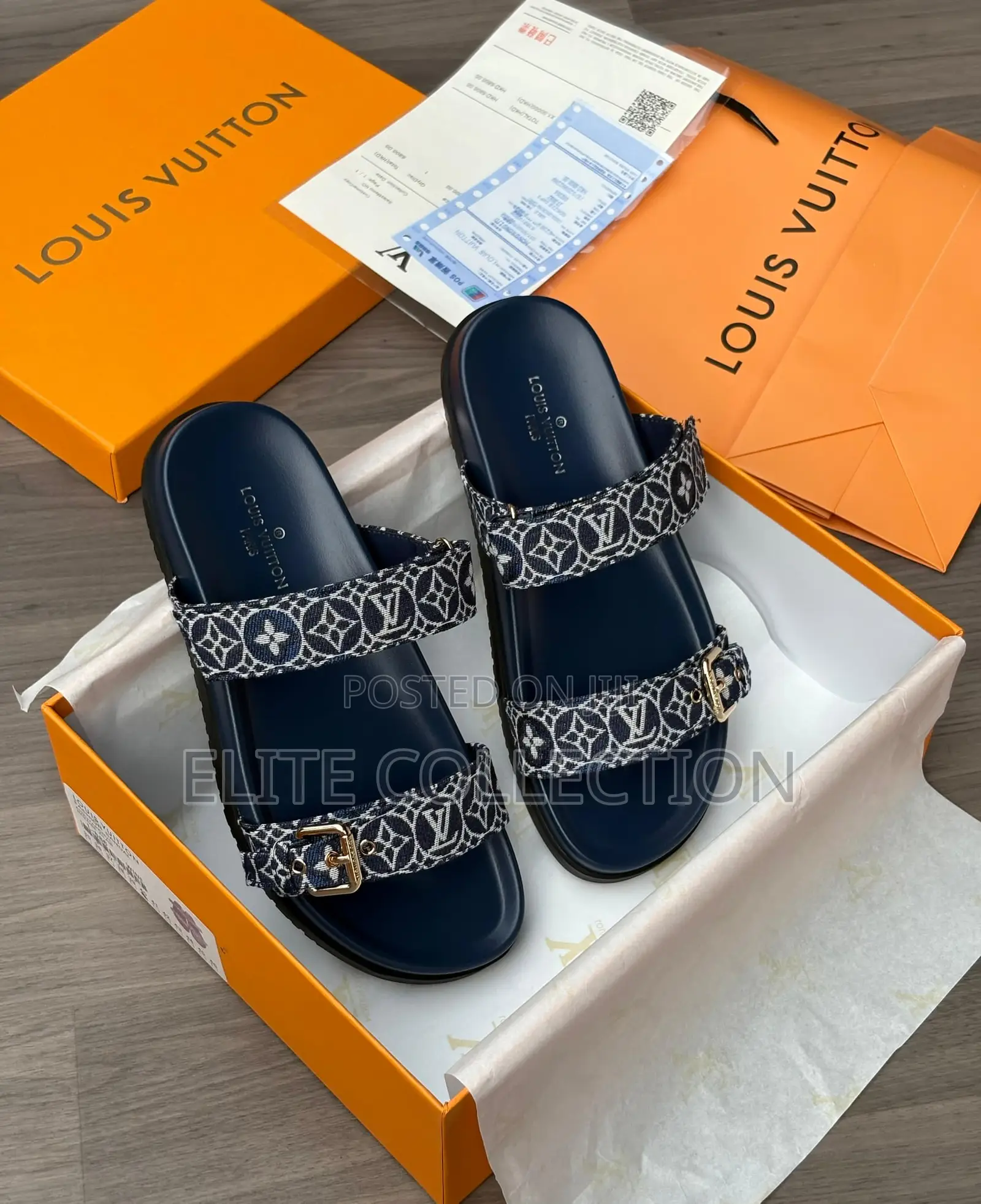 Original Lv Slide 37-42 Fully Boxed Quality Checked 
