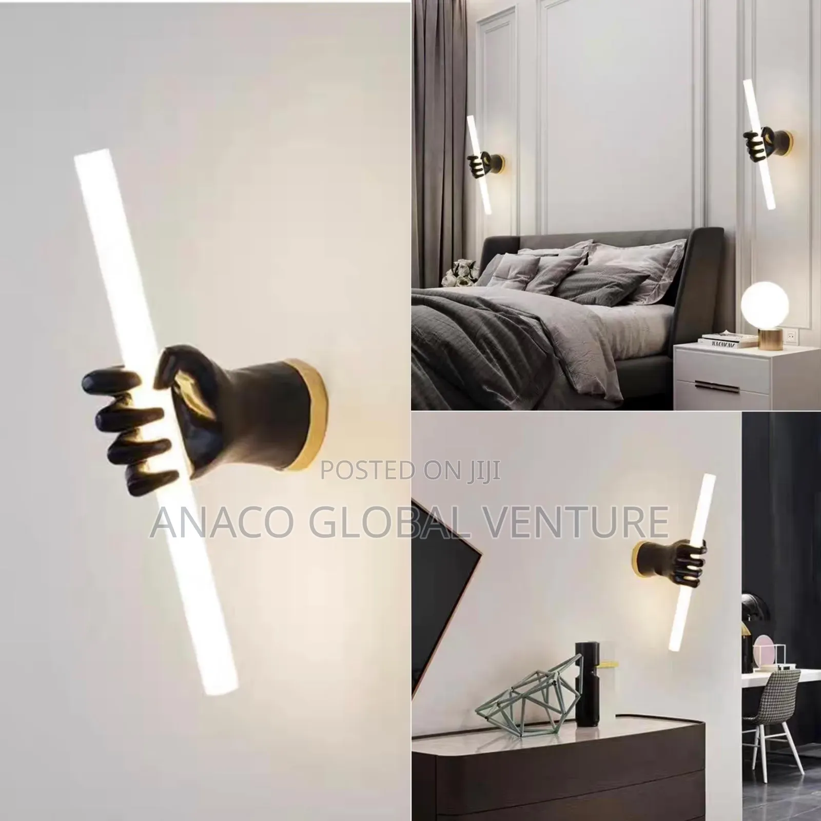 Modern Hand Holding Led Light for Wall Interior