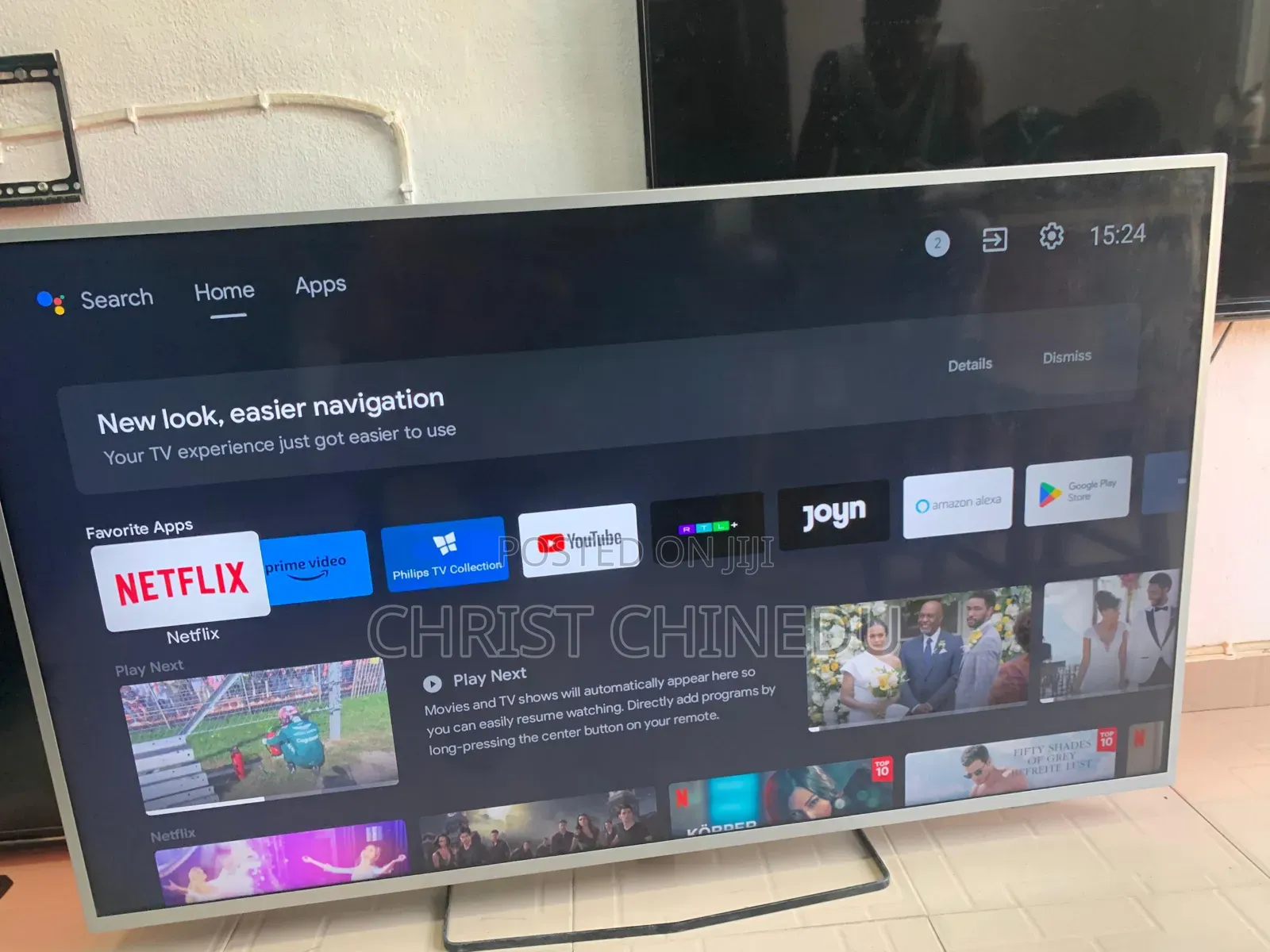 Phillip 50inches Android Tv HDR With Ambi Light