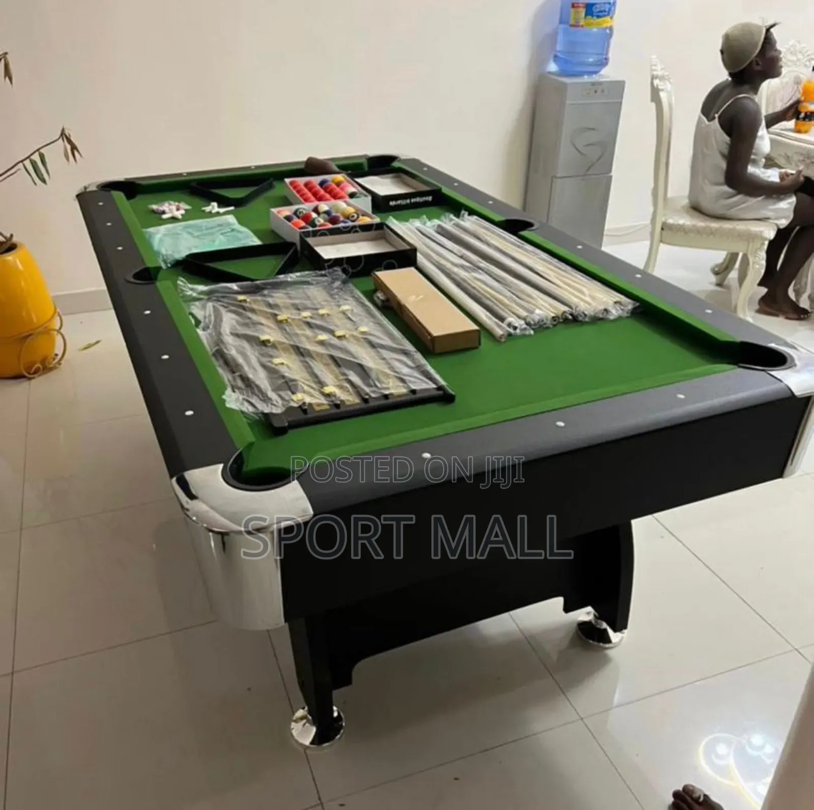 7ft Complete Accessories Snooker With Cover