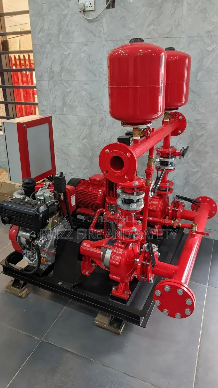 Hydrant Pressure Pump 10hp (Electric, Manual And Jockey)