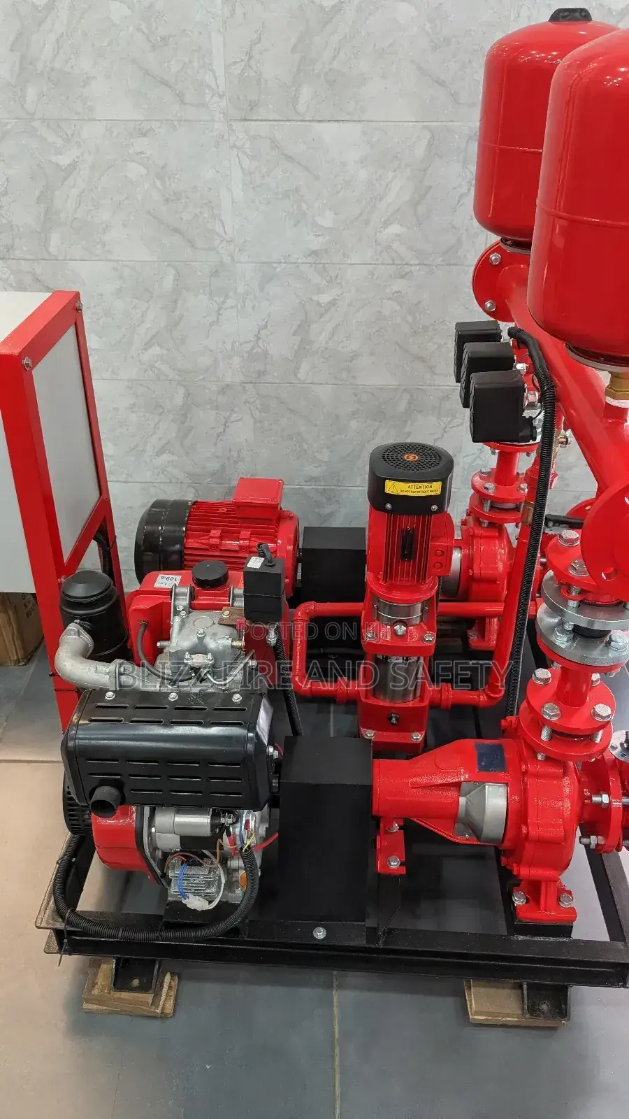 Hydrant Pressure Pump 10hp (Electric, Manual And Jockey)