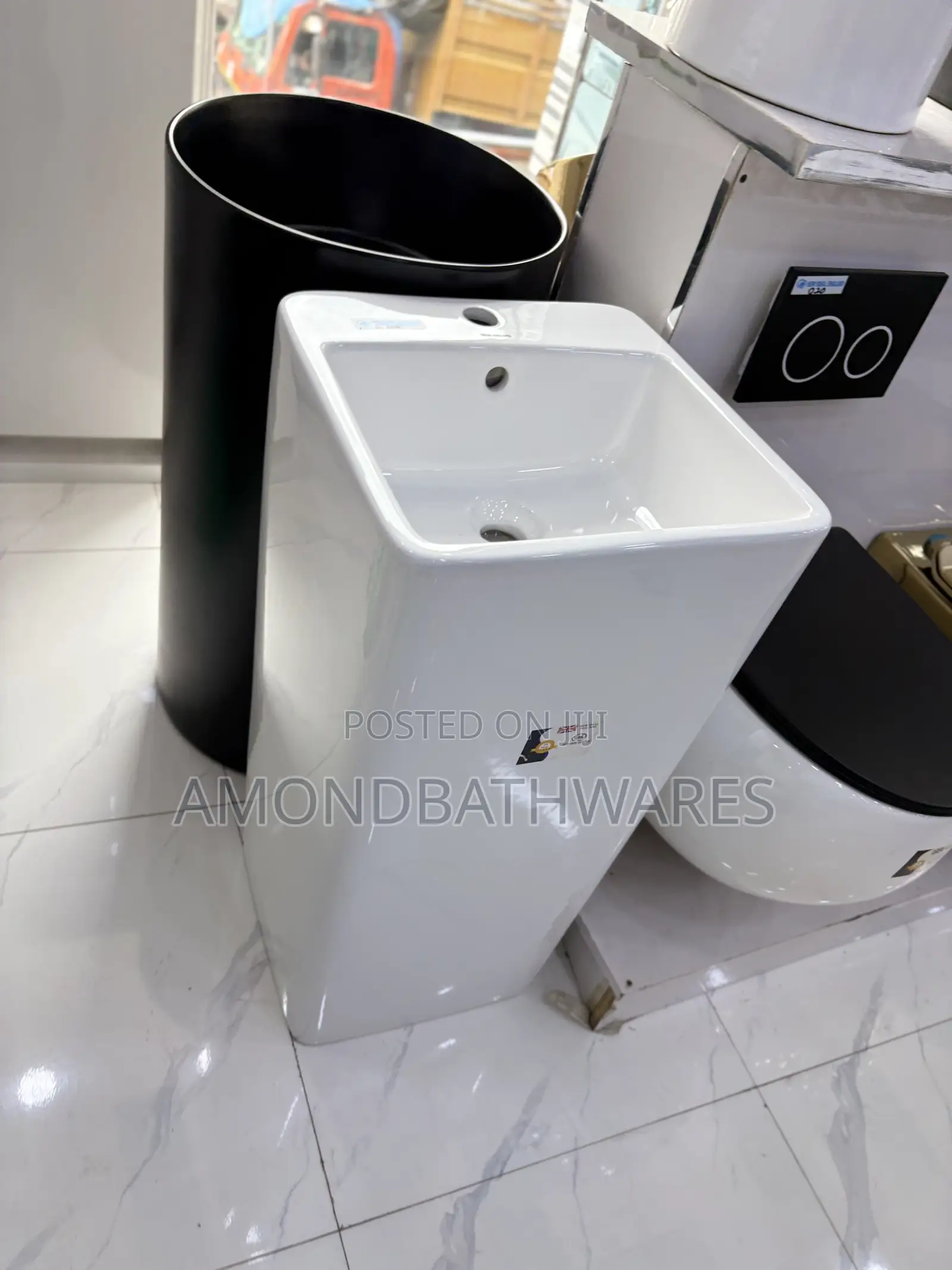 Square Stand Alone Basin