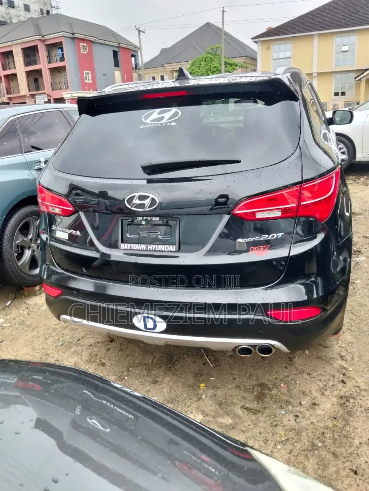 Hyundai Santa Fe Limited AWD 2016 Black